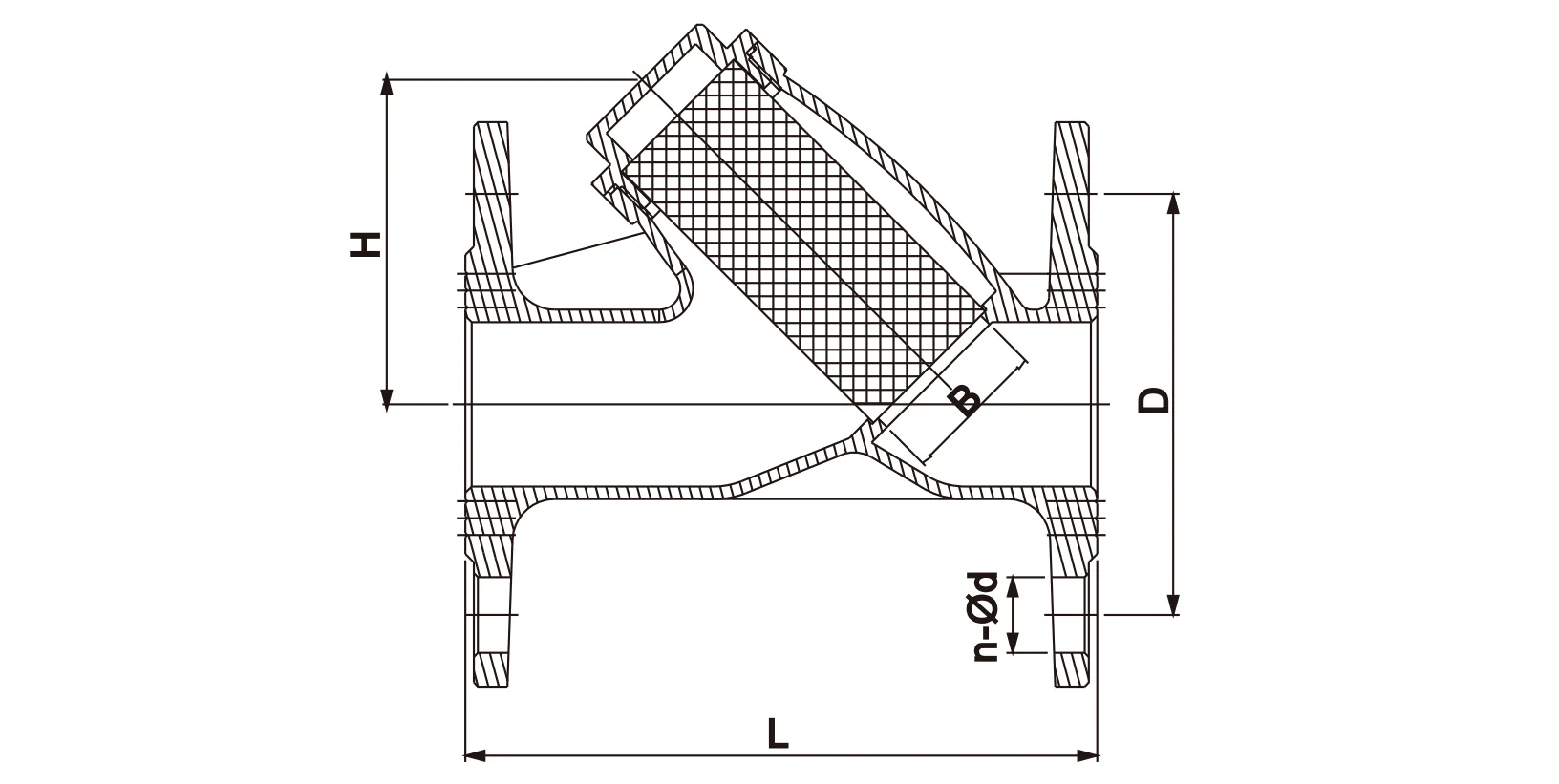 Flanged Strainer Valve