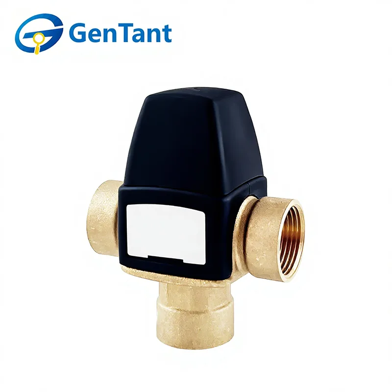পার্শ্ব জল আউটলেট সঙ্গে থার্মোস্ট্যাটিক মিশ্রণ ভালভ